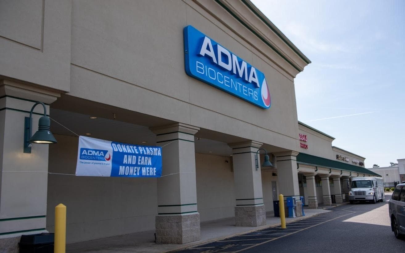 ADMA BioCenters Goose Creek, SC