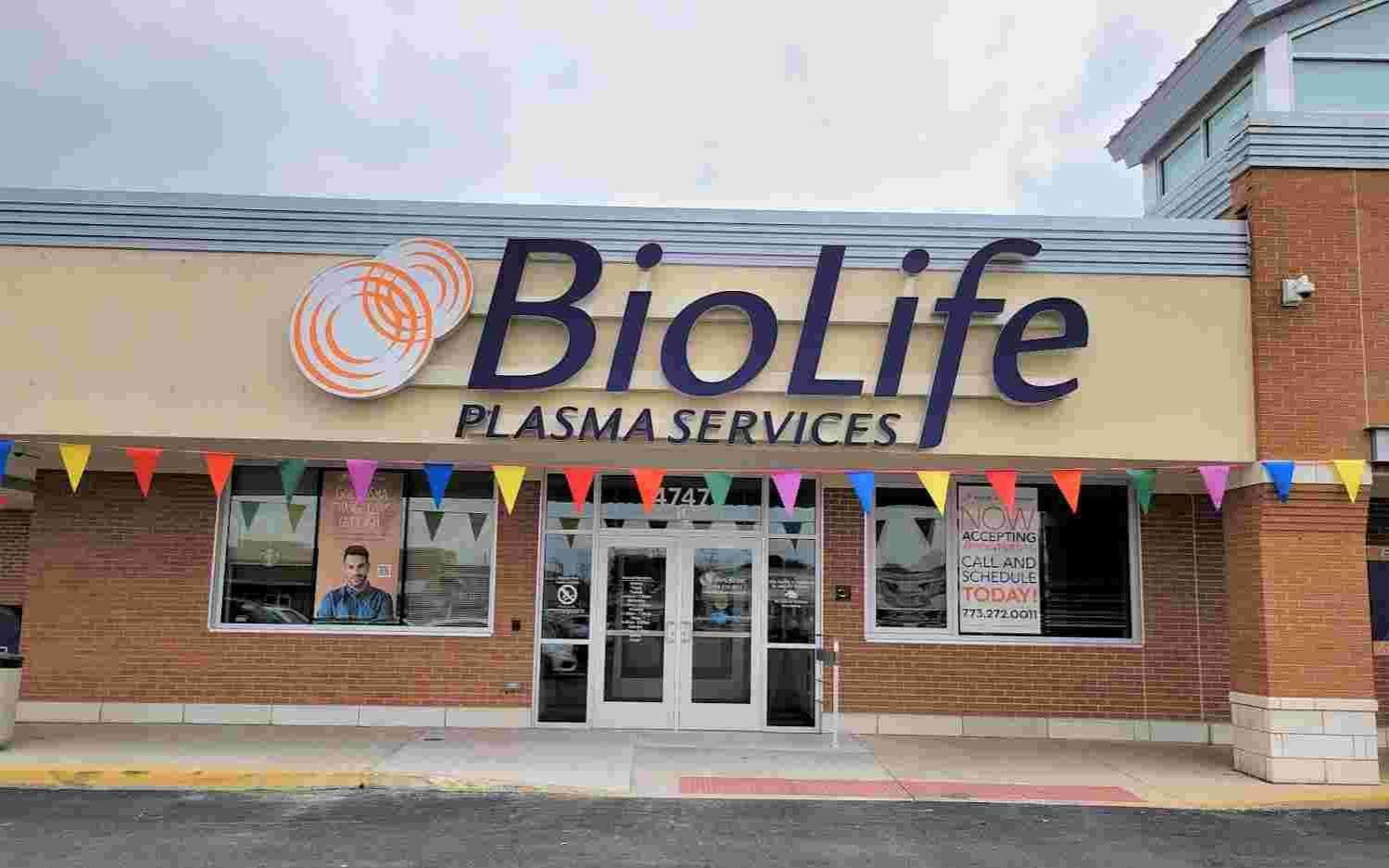 BioLife Plasma Services Harwood Heights, IL
