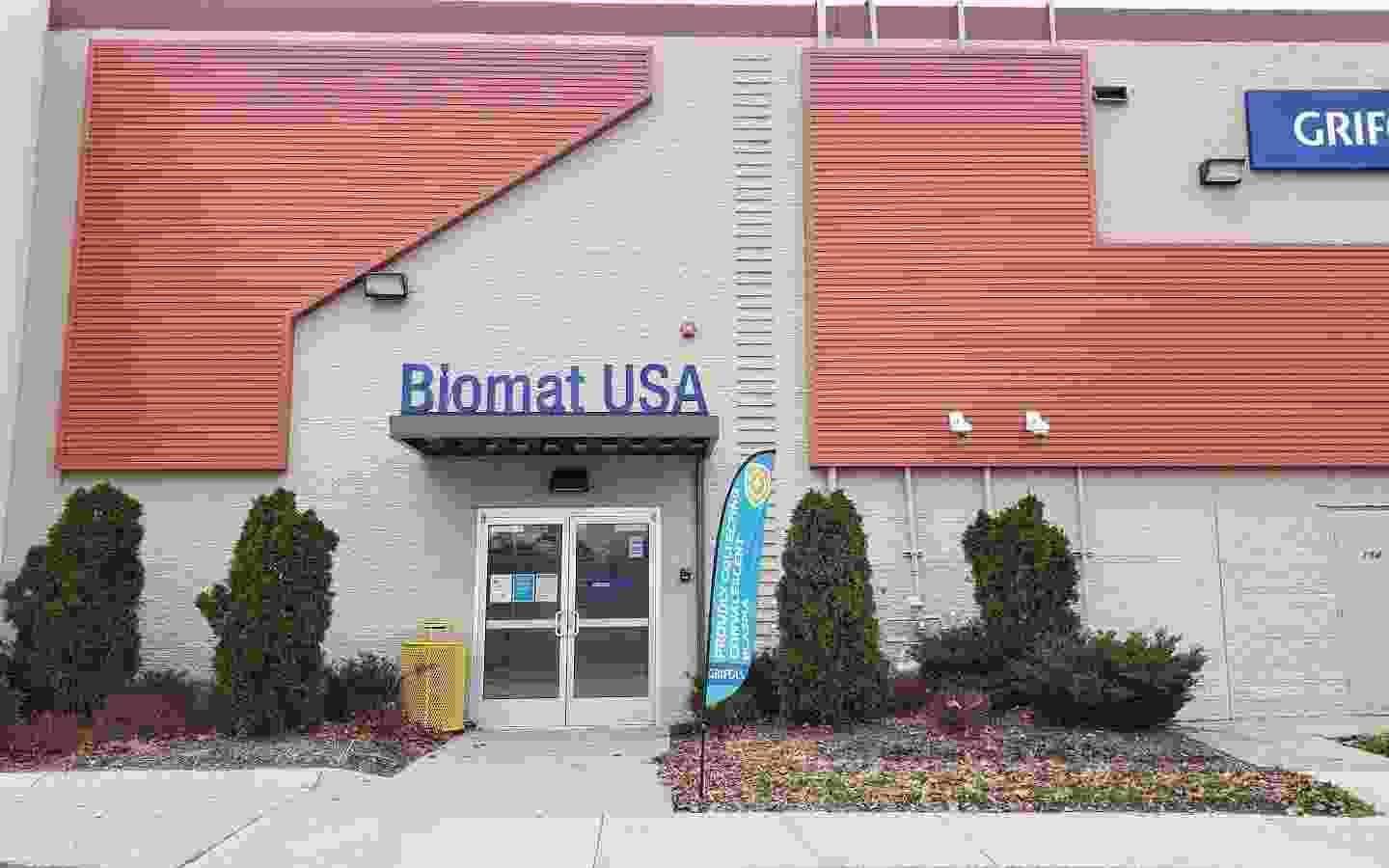 Grifols Biomat USA Austintown, OH