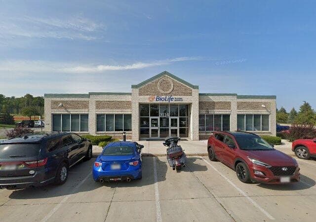 BioLife plasma donation Sheboygan, WI