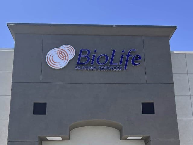 BioLife plasma donation Victorville, CA