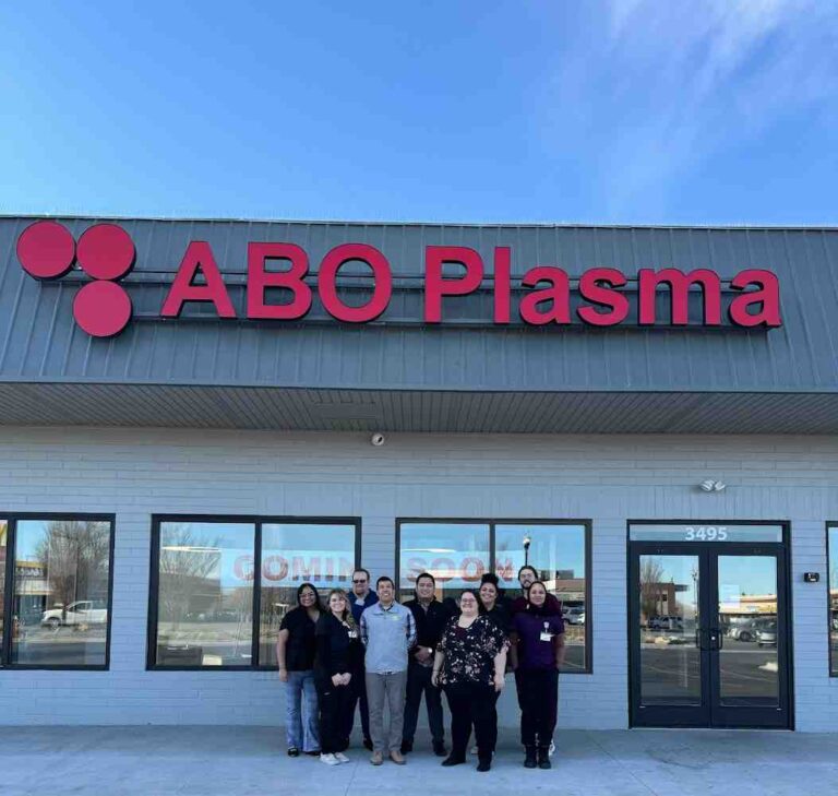 Plasma Donation at ABO Plasma West Valley, UT
