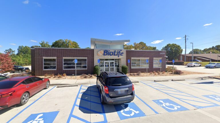 Plasma Donation at BioLife Plasma Services Douglasville, GA