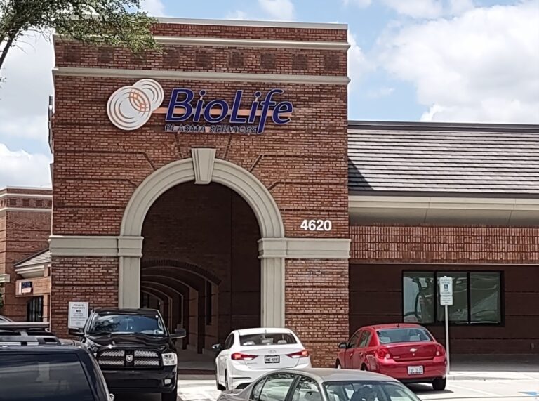Plasma Donation at BioLife Plasma Services Fort Worth, TX