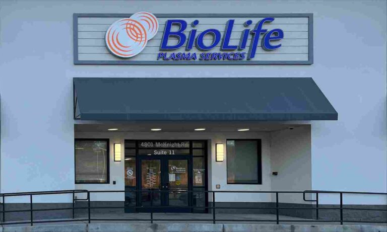 Plasma Donation at BioLife Plasma Services Pittsburgh, PA Plasma Donation at BioLife Plasma Services Pittsburgh, PA