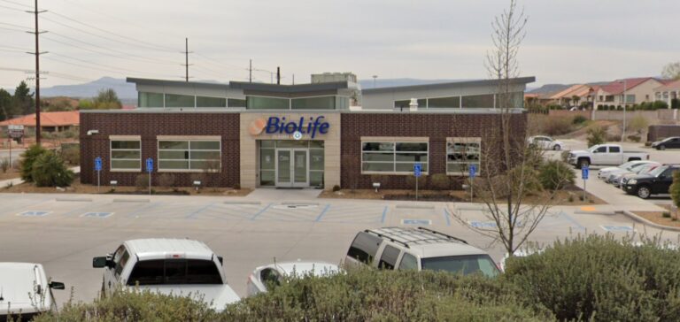 Plasma Donation at BioLife Plasma Services St. George, UT