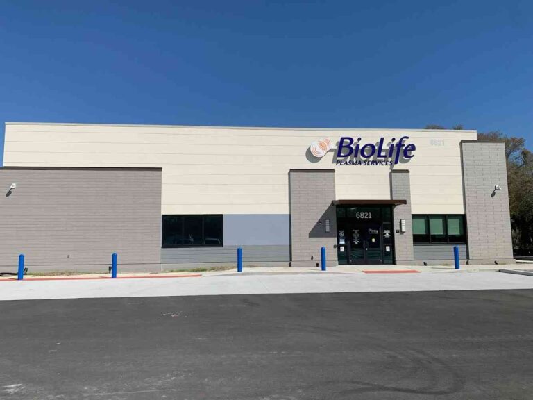 Plasma Donation at BioLife Plasma Services Tampa, FL