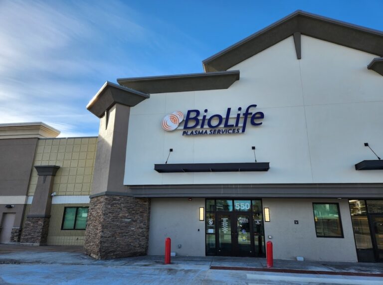 Plasma Donation at BioLife Plasma Services Thornton, CO