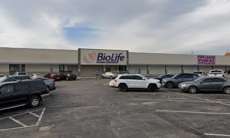 Plasma Donation at BioLife Plasma Services Tulsa, OK