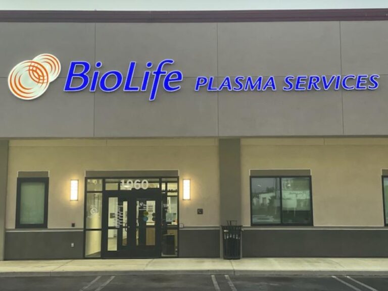 Plasma Donation at BioLife Plasma Services Vista, CA