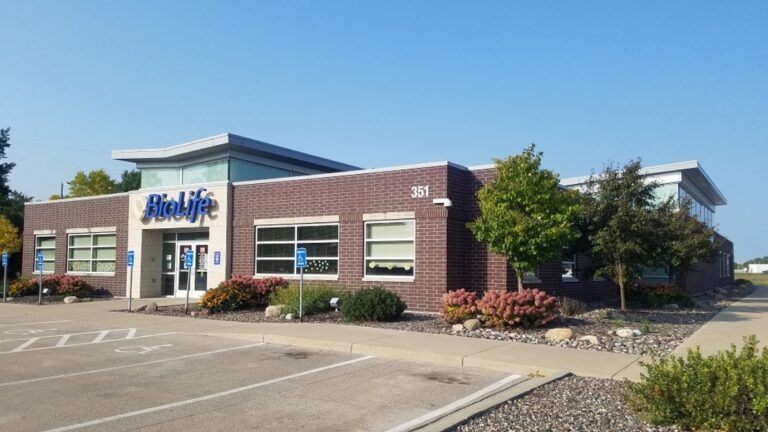 Plasma Donation at BioLife Plasma Services Waite Park, MN