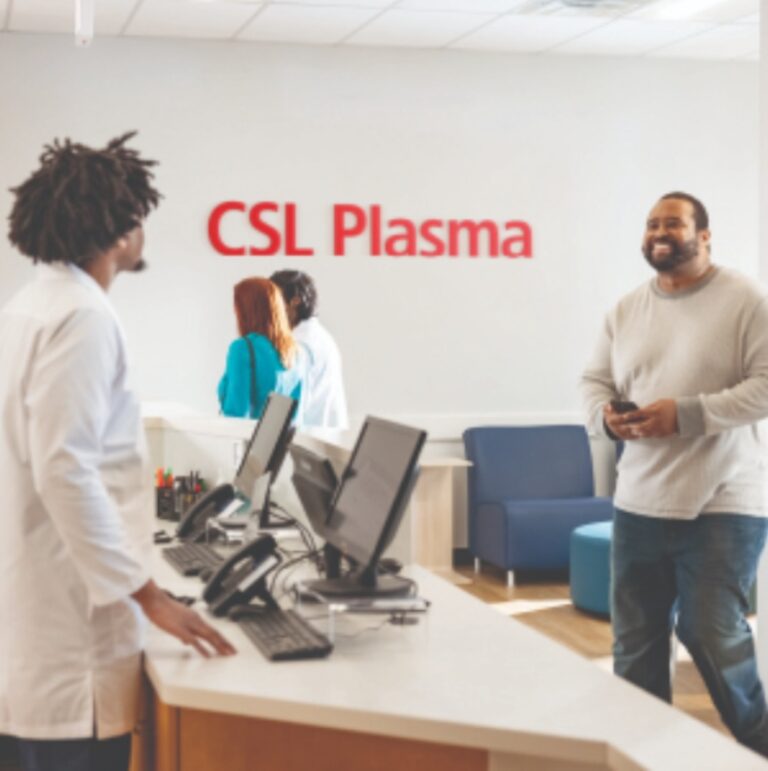 Plasma Donation at CSL Plasma Buffalo, NY