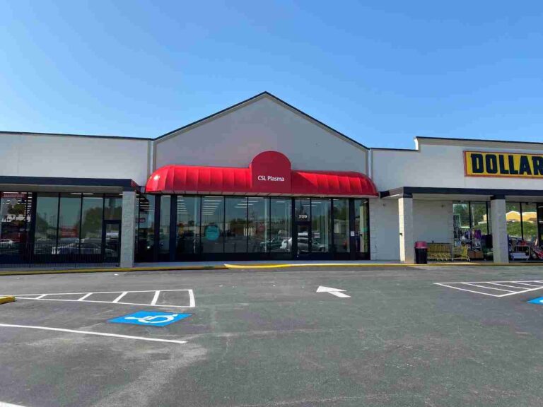 Plasma Donation at CSL Plasma Burlington, NC