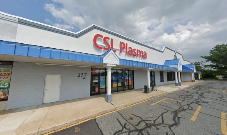 Plasma Donation at CSL Plasma Dover, DE