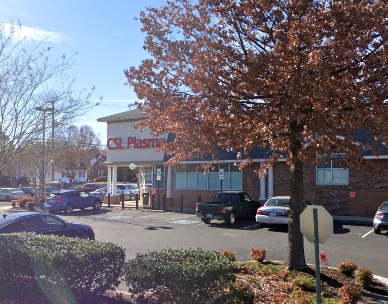 Plasma Donation at CSL Plasma Henrico, VA