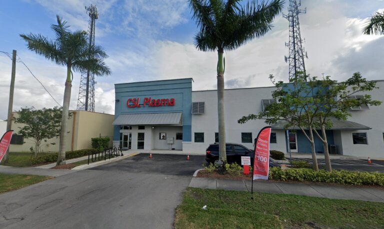 Plasma Donation at CSL Plasma Homestead, FL