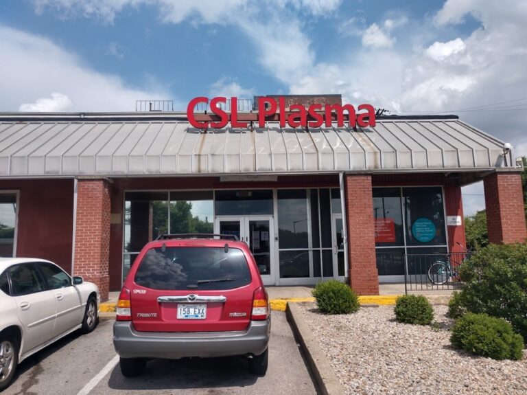 Plasma Donation at CSL Plasma Louisville, KY