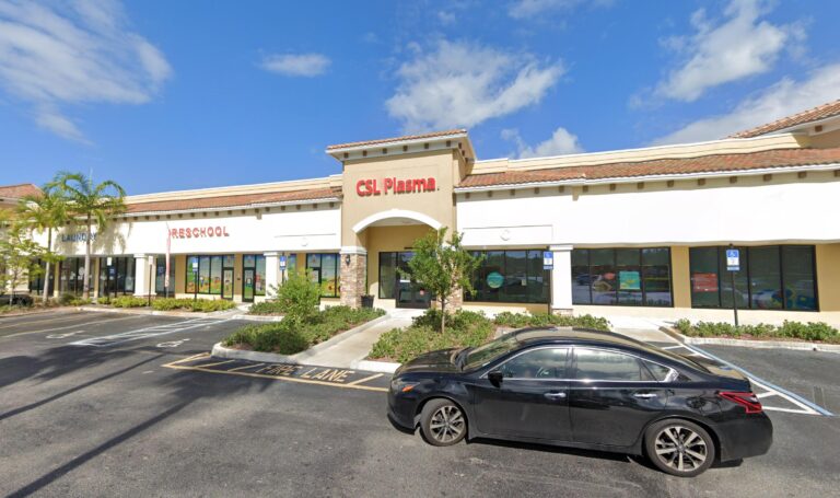 Plasma Donation at CSL Plasma Miramar, FL