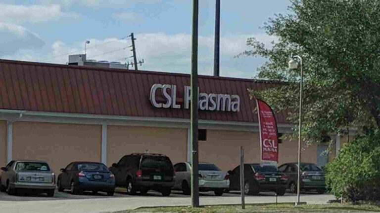 Plasma Donation at CSL Plasma Orange City, FL