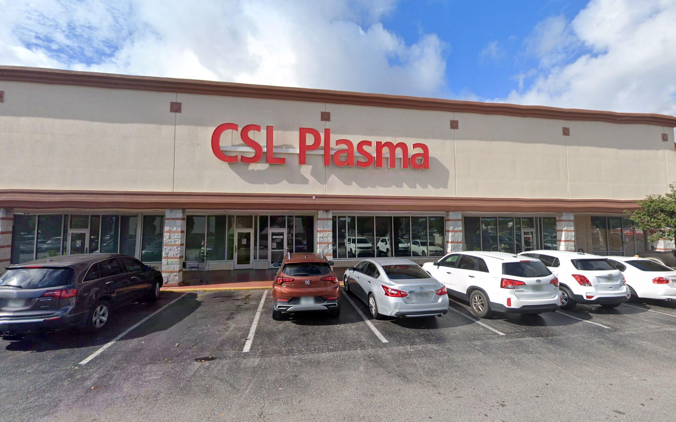 Plasma Donation at CSL Plasma Pinellas Park, FL