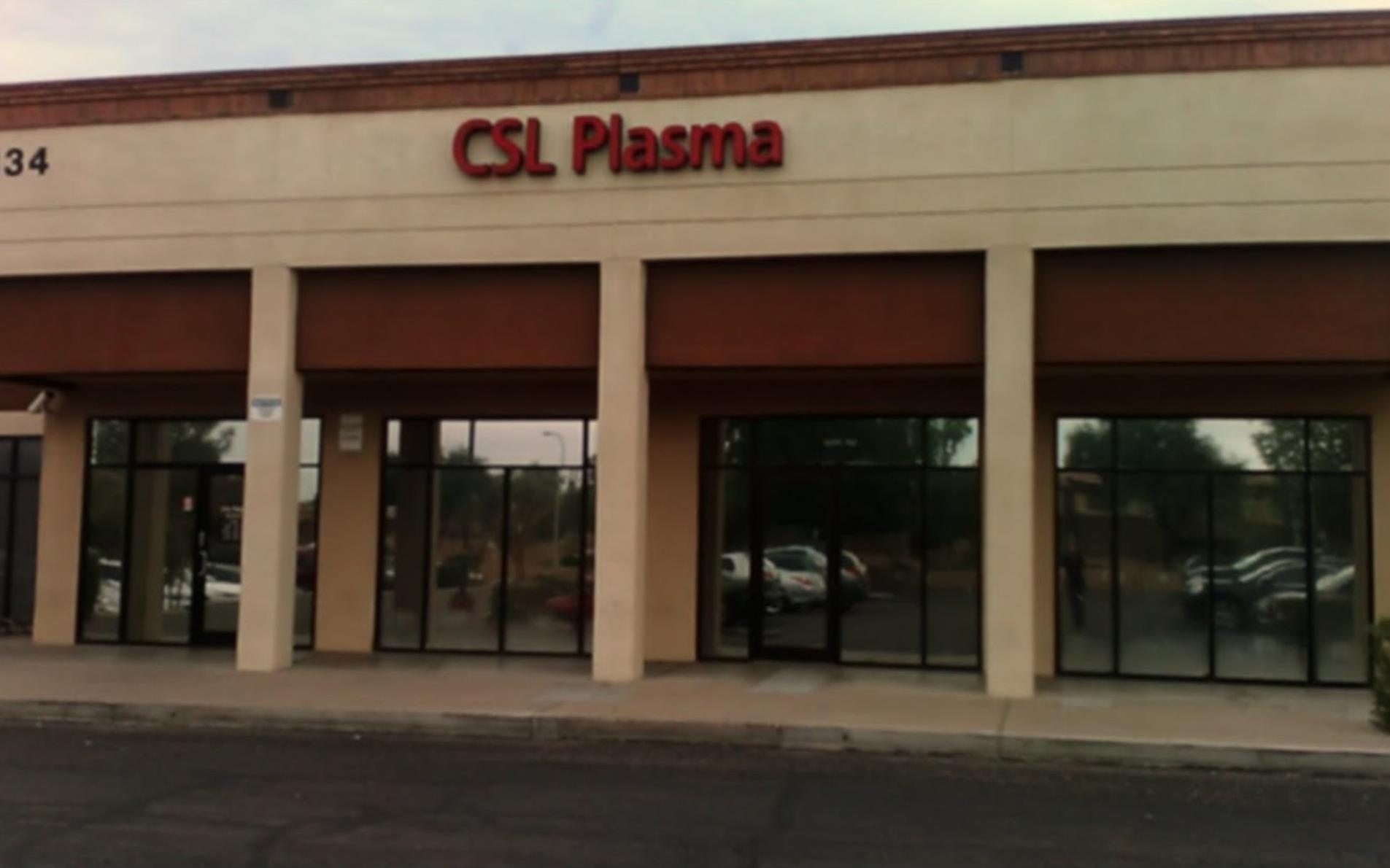 Plasma Donation at CSL Plasma Tempe, AZ