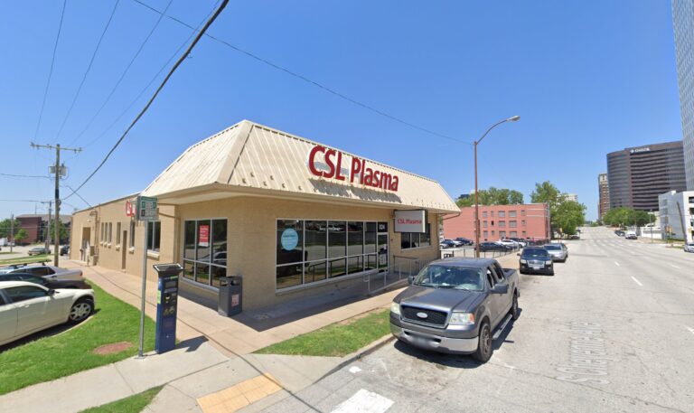 Plasma Donation at CSL Plasma Tulsa, OK