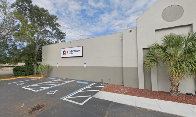 Plasma Donation at Freedom Plasma St. Petersburg, FL