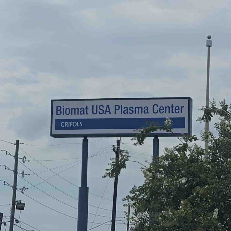 Plasma Donation at Grifols Biomat USA Beaumont, TX