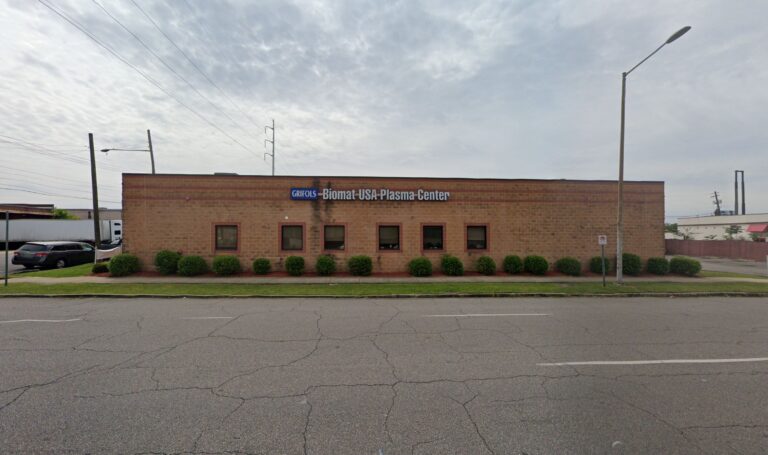 Plasma Donation at Grifols Biomat USA Birmingham, AL