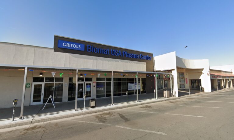 Plasma Donation at Grifols Biomat USA Calexico, CA