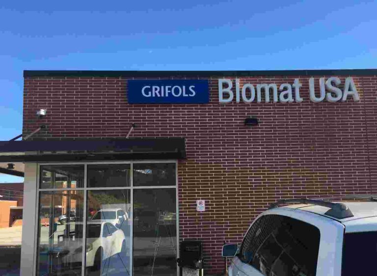 Plasma Donation at Grifols Biomat USA Danville, VA