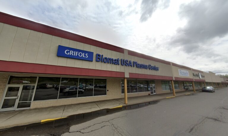 Plasma Donation at Grifols Biomat USA Dickson City, PA