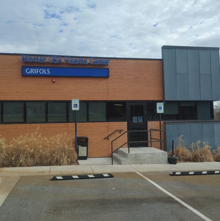 Plasma Donation at Grifols Biomat USA Edmond, OK
