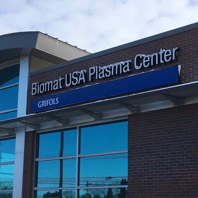Plasma Donation at Grifols Biomat USA Erie, PA