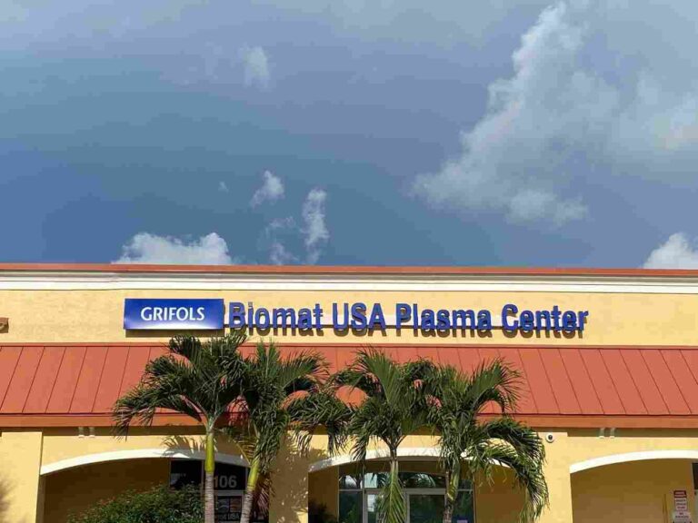 Plasma Donation at Grifols Biomat USA Fort Myers, FL Plasma Donation at Grifols Biomat USA Fort Myers, FL