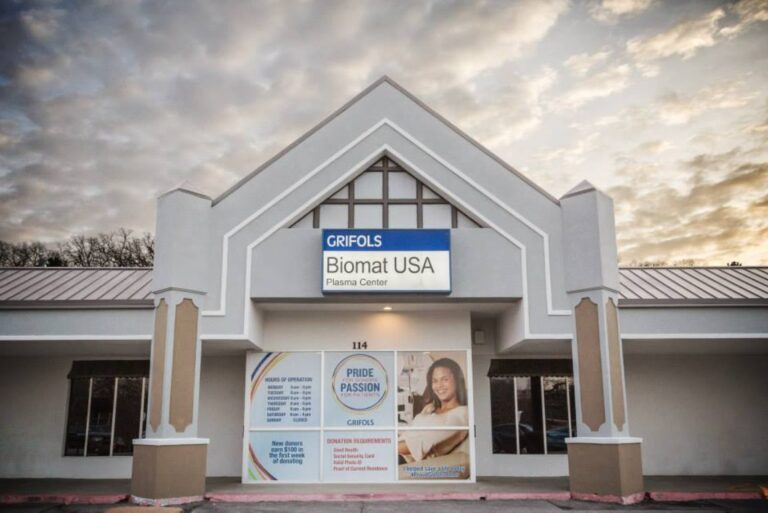 Plasma Donation at Grifols Biomat USA Fort Smith, AR