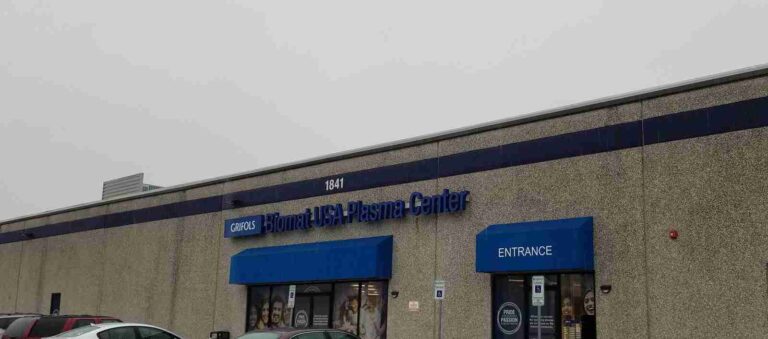 Plasma Donation at Grifols Biomat USA Garland, TX