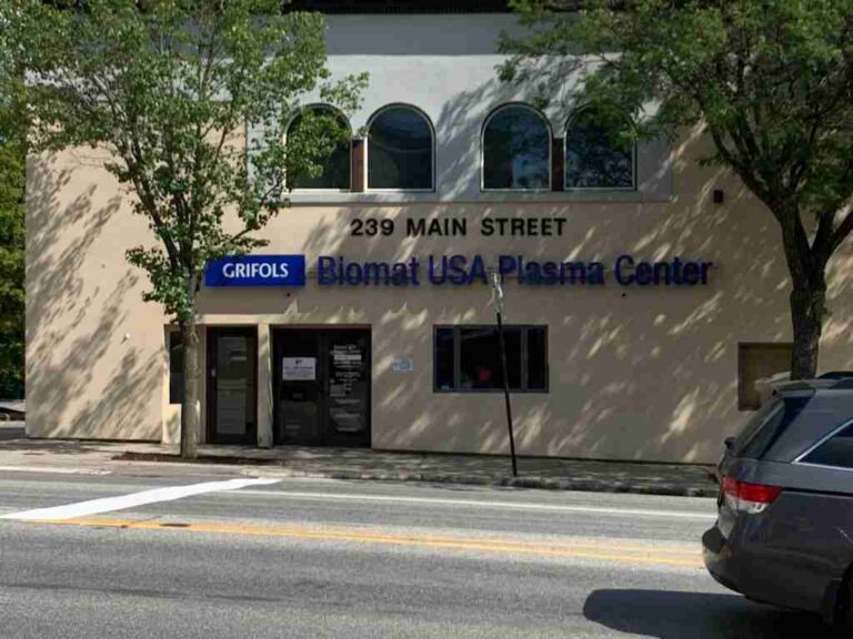 Plasma Donation at Grifols Biomat USA Lewiston, ME Plasma Donation at Grifols Biomat USA Lewiston, ME