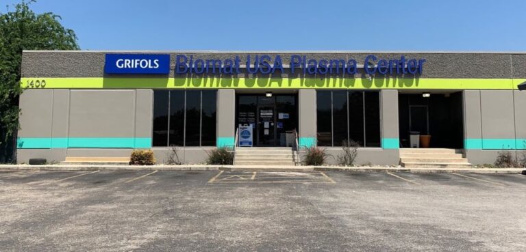 Plasma Donation at Grifols Biomat USA San Marcos, TX