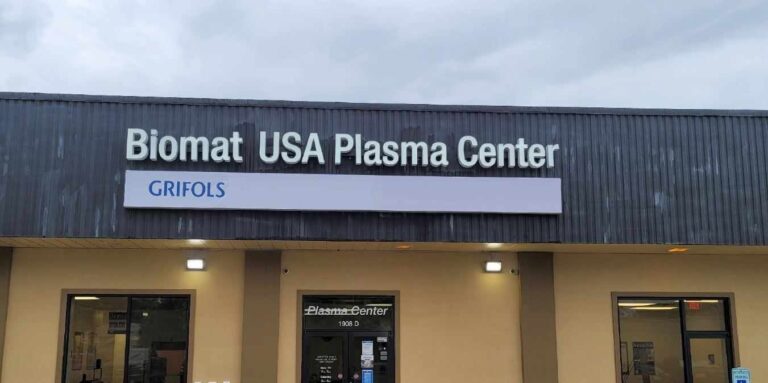 Plasma Donation at Grifols Biomat USA Wichita Falls, TX