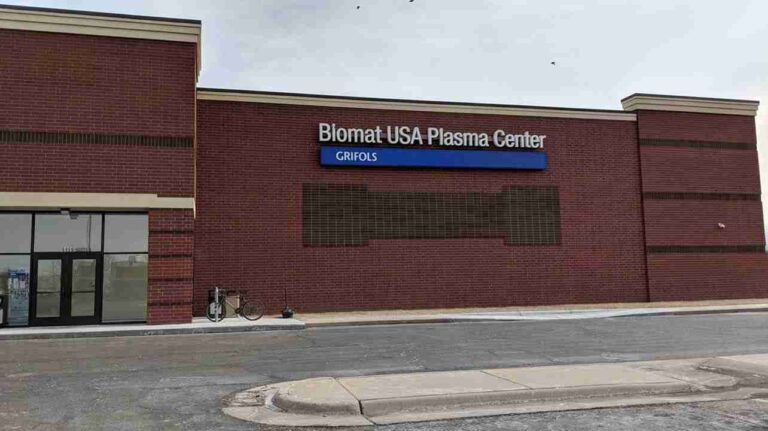 Plasma Donation at Grifols Biomat USA Wichita, KS