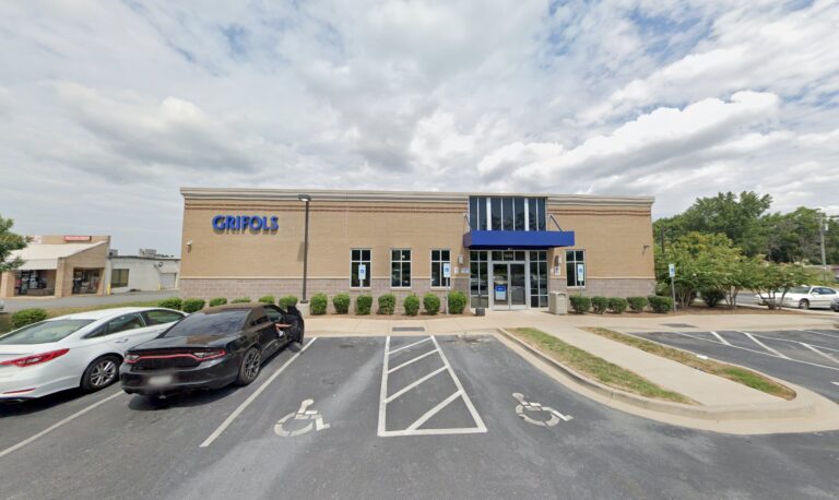 Plasma Donation at Grifols Plasma Donation Center Rock Hill, SC