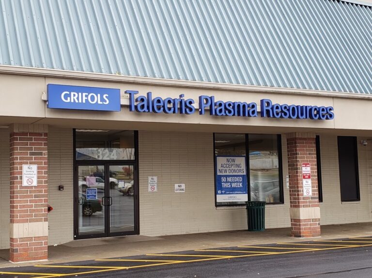 Plasma Donation at Grifols Talecris Plasma Donation Center Canton, OH