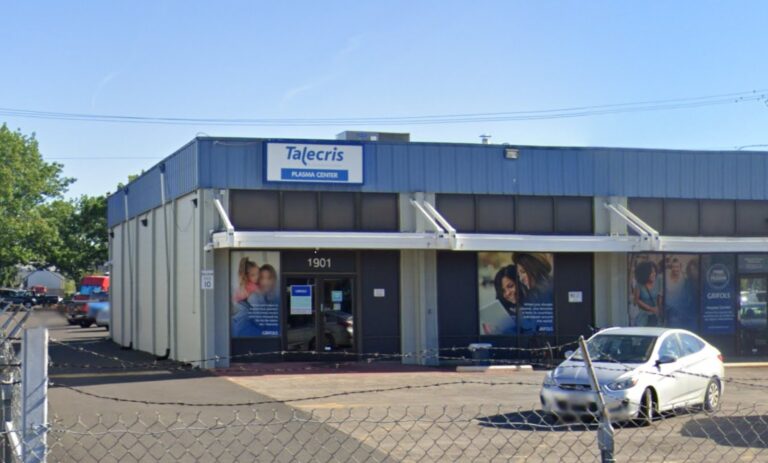 Plasma Donation at Grifols Talecris Plasma Donation Center Eugene, OR