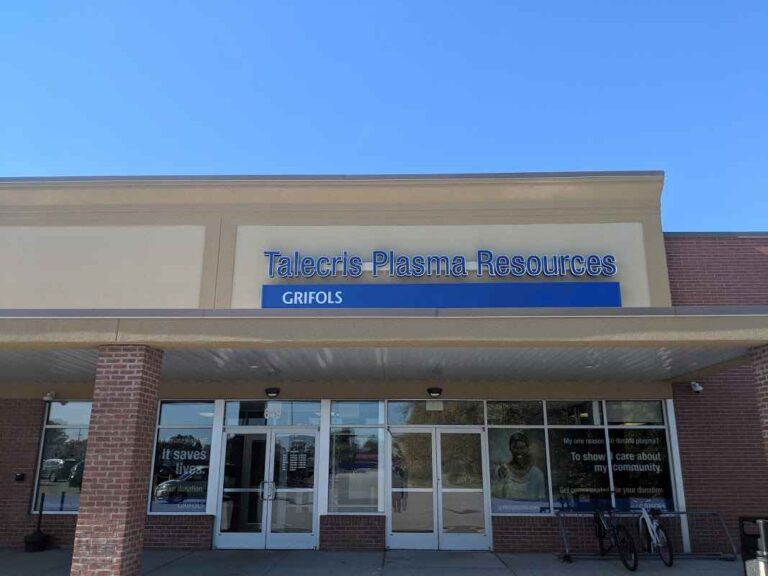 Plasma Donation at Grifols Talecris Plasma Donation Center Port Huron, MI Plasma Donation at Grifols Talecris Plasma Donation Center Port Huron, MI