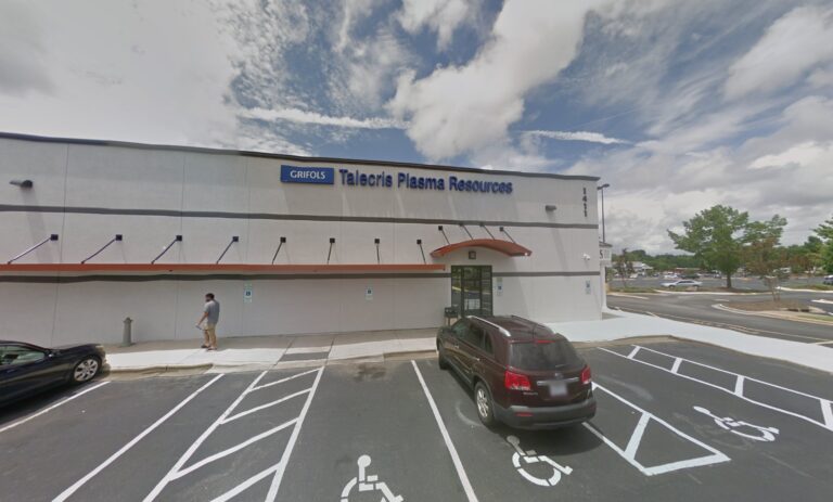 Plasma Donation at Grifols Talecris Plasma Donation Center Raleigh, NC