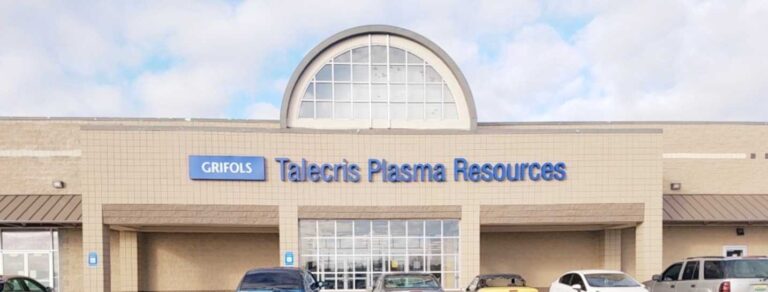 Plasma Donation at Grifols Talecris Plasma Resources Opelika, AL