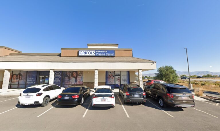 Plasma Donation at Grifols Taylorsville, UT