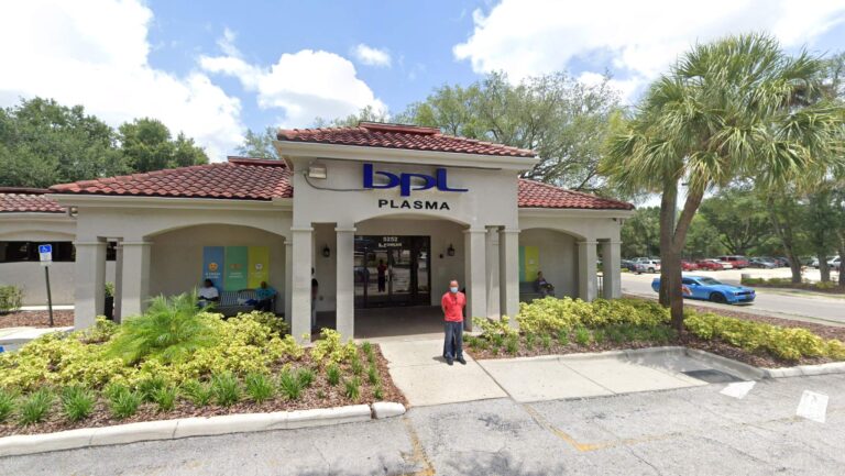 Plasma Donation at KEDPLASMA Temple Terrace, FL