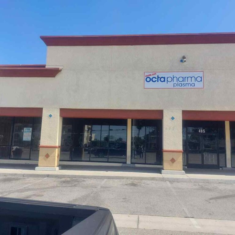 Plasma Donation at Octapharma Plasma Azusa, CA (Coming Soon)